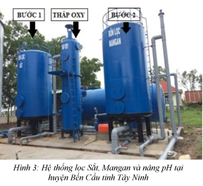 Hệ thống lọc sắt, mangan và nâng pH